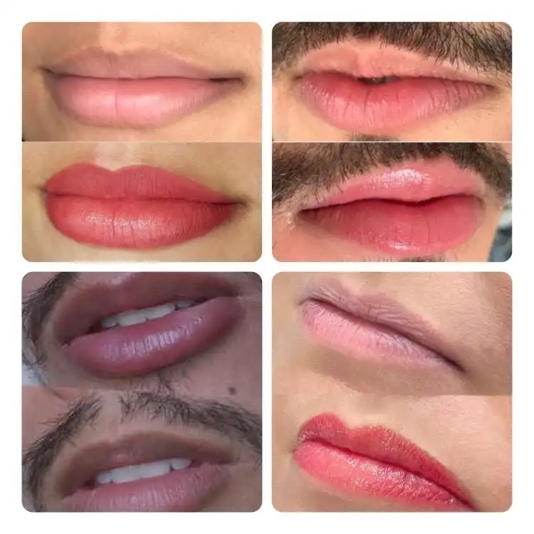 Micropigmentação labial
